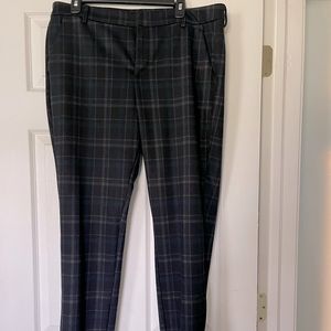 Black & Evergreen Liverpool Pants